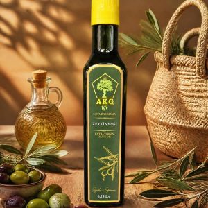 Naturel Soğuk Sıkım Zeytinyağı (250 ml)